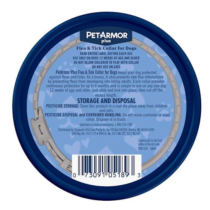 Flea & Tick Collar for Dogs Q844