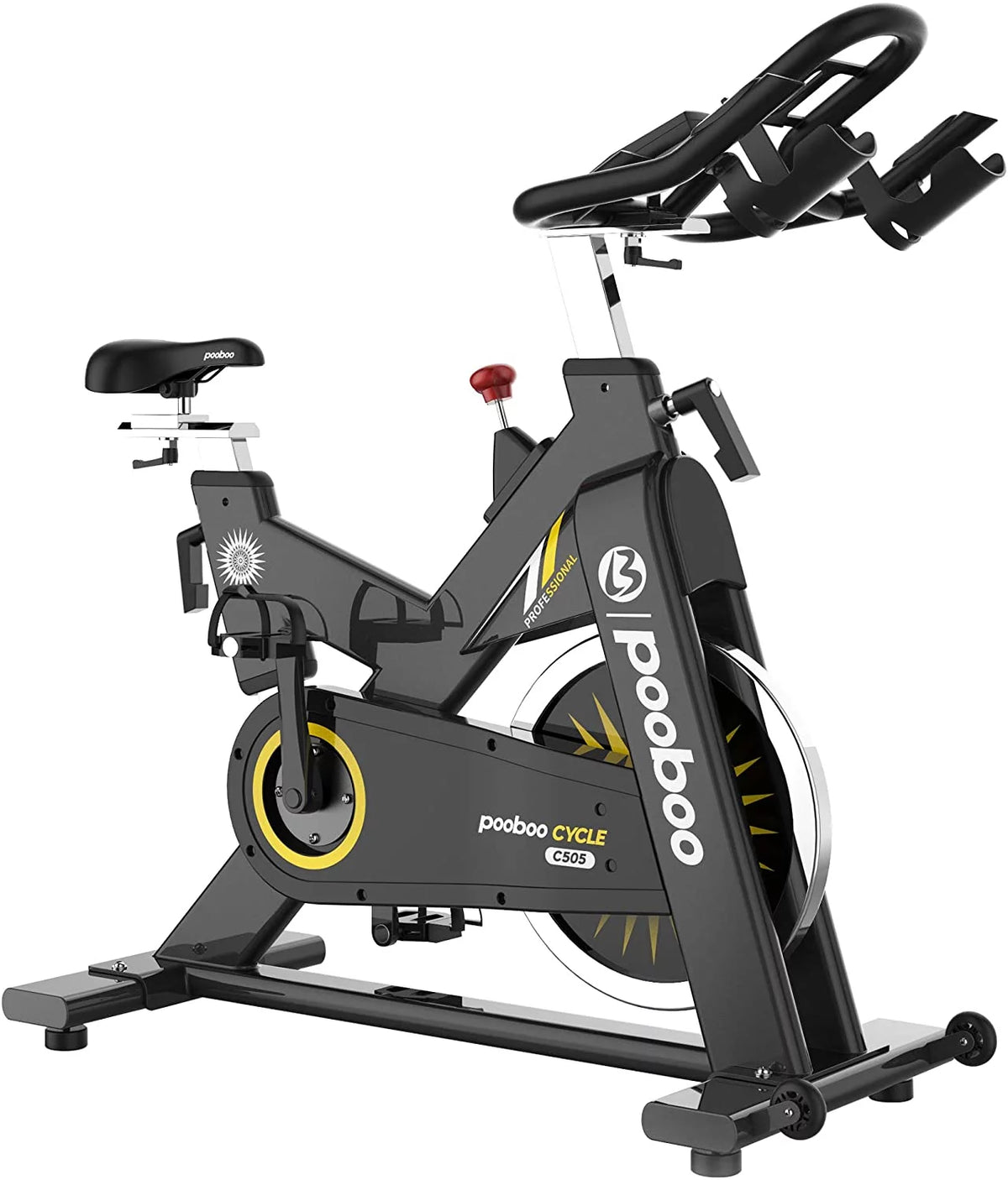 Commercial Exercise Bike Heavy Duty Belt Drive Stationary Indoor Cycling Bike X514