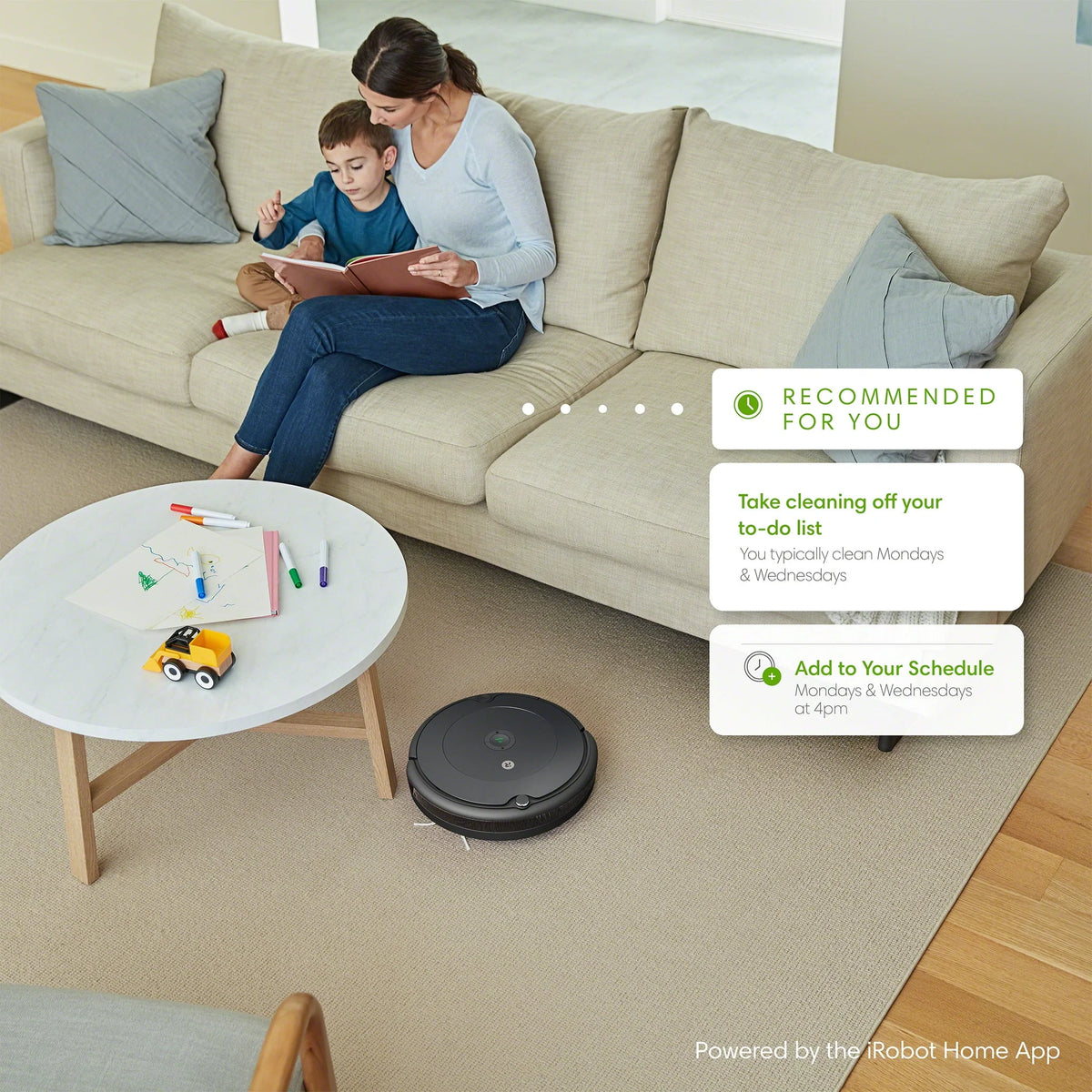 Robot Vacuum Wi-Fi Connectivity C523984