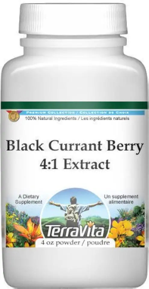 Black Currant Berry 4:1 Extract Powder 4 oz J27760