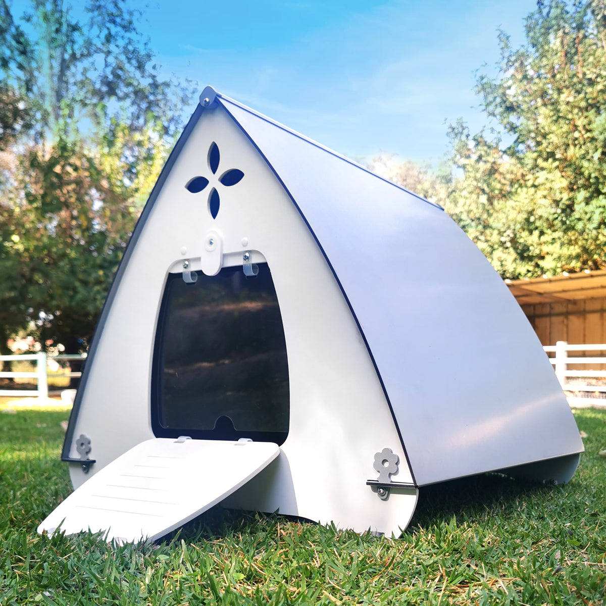 Outdoor Pet House Rabbit Hutch Small Animal Enclosure R85417