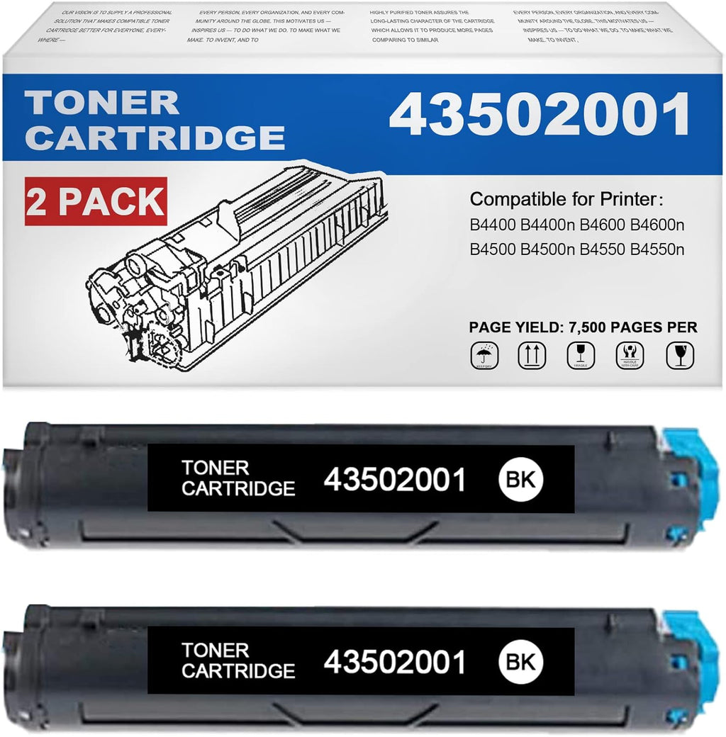2 Pack Black Toner Cartridge E944907